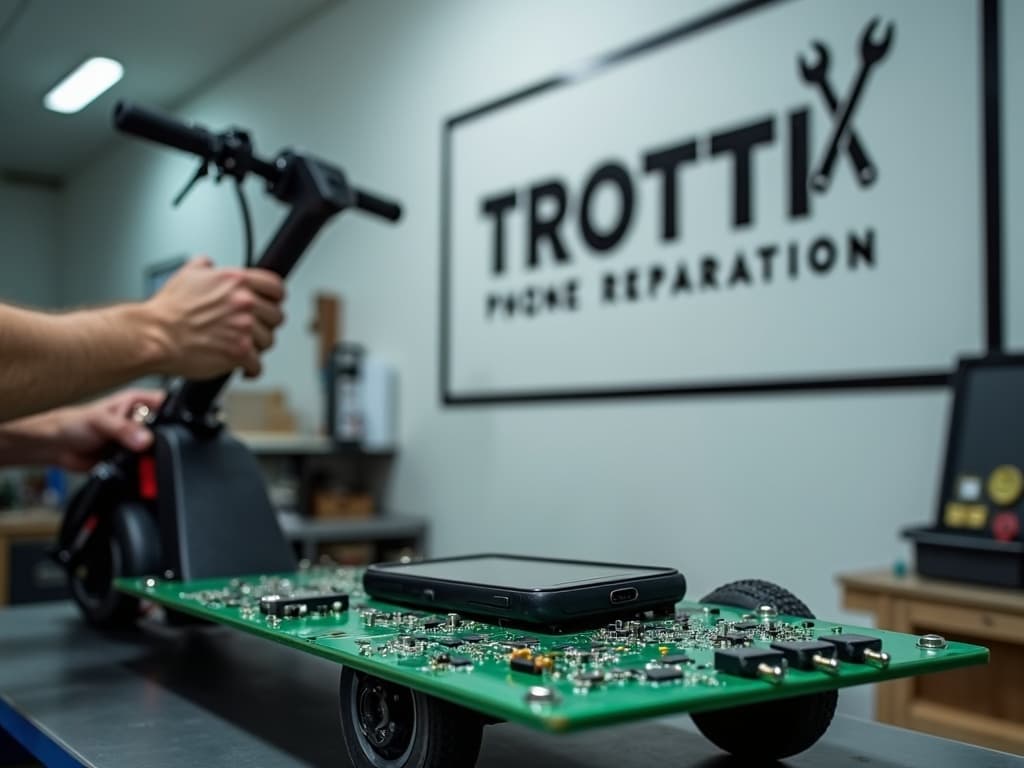 Réparation Contrôleur électronique à Condécourt - TROTTIPHONE