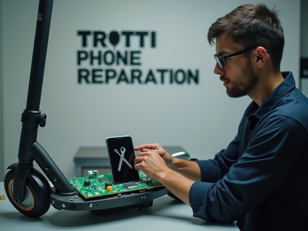 Réparation Contrôleur électronique à Guiry-en-Vexin - TROTTIPHONE