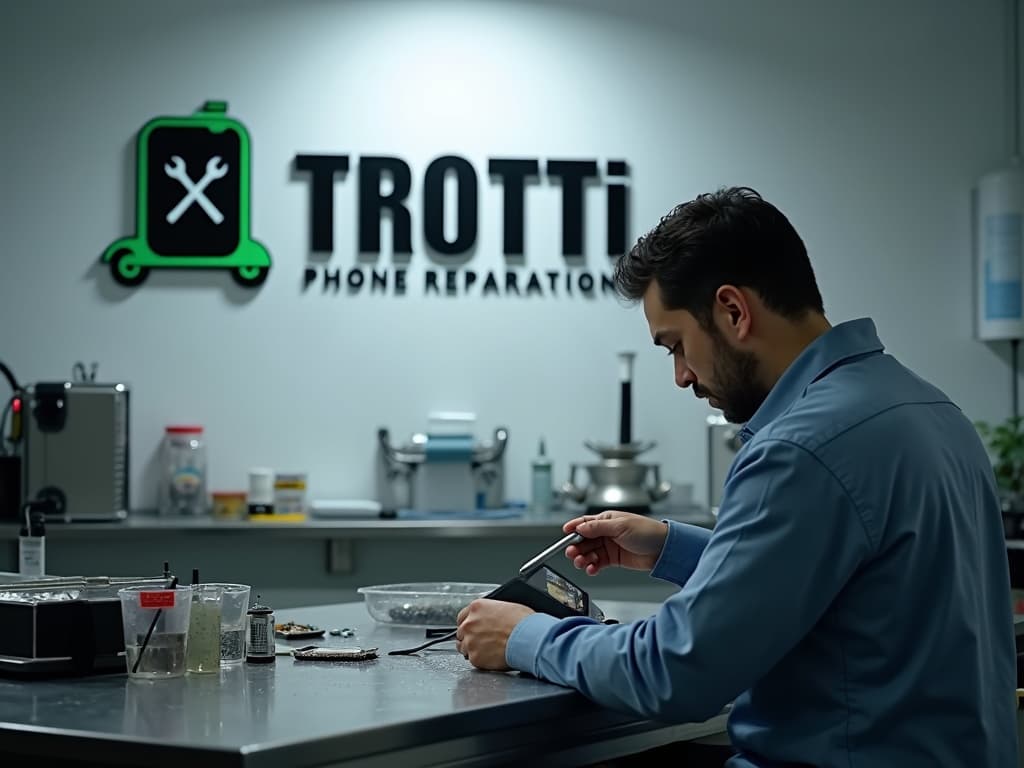 Réparation Désoxydation (eau) à Aincourt - TROTTIPHONE