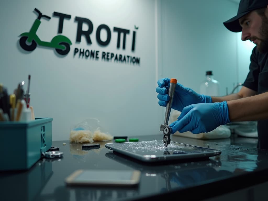 Réparation Désoxydation (eau) à Asnières-sur-Oise - TROTTIPHONE