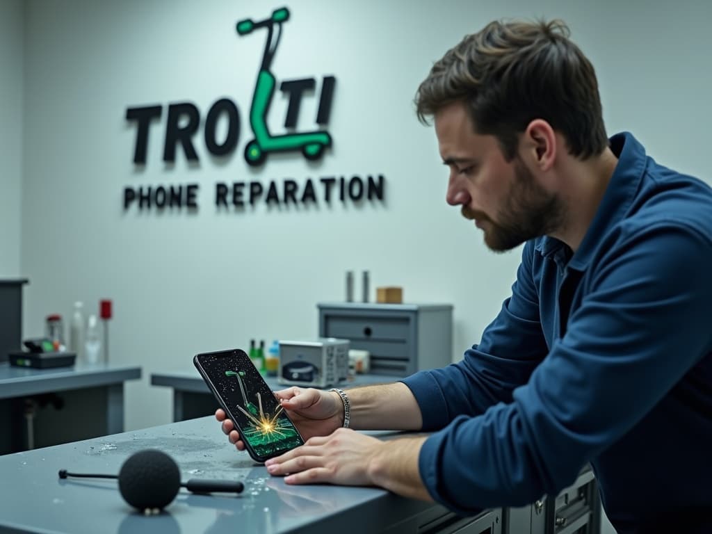 Réparation Désoxydation (eau) à Avernes - TROTTIPHONE