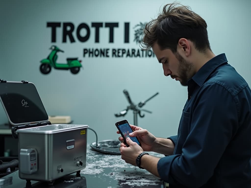 Réparation Désoxydation (eau) à Boisemont - TROTTIPHONE