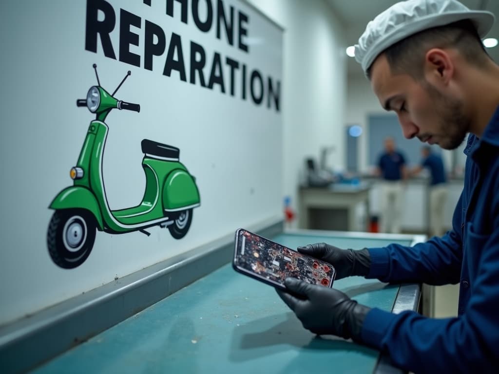 Réparation Désoxydation (eau) à Bonneuil-en-France - TROTTIPHONE