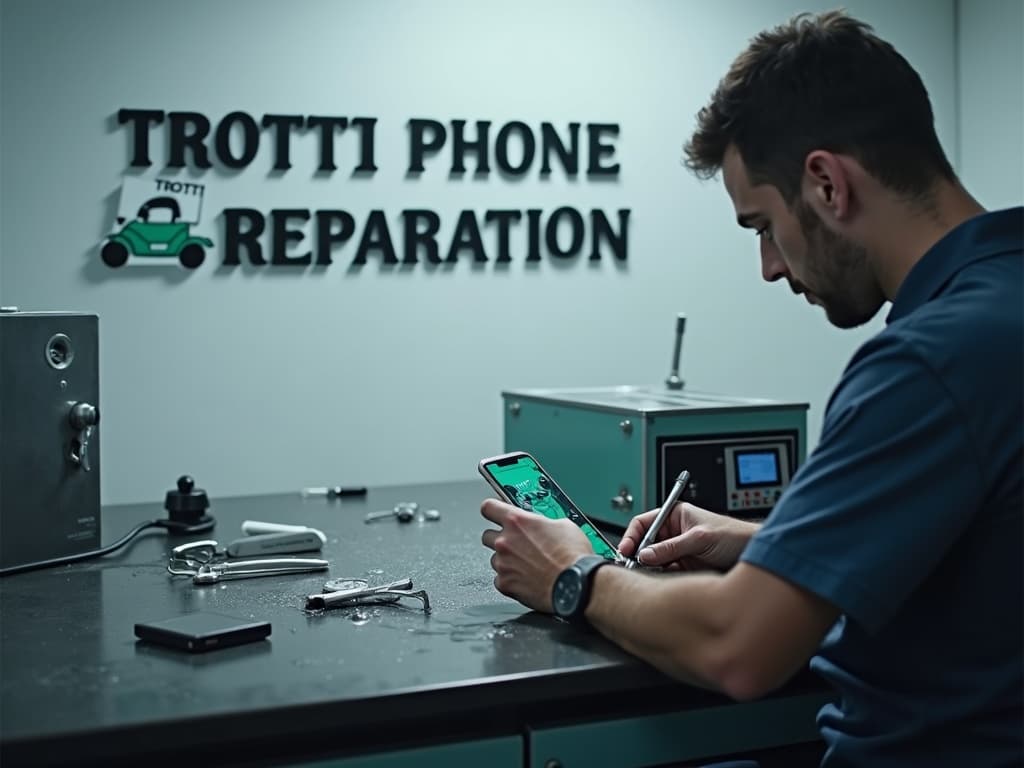 Réparation Désoxydation (eau) à Bray-et-Lû - TROTTIPHONE