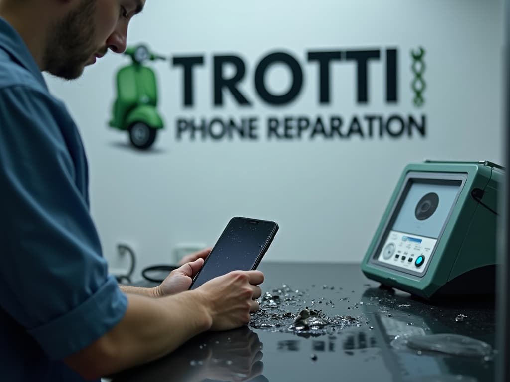 Réparation Désoxydation (eau) à Brignancourt - TROTTIPHONE