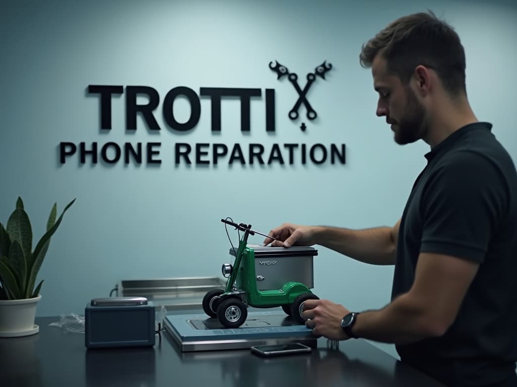 Réparation Désoxydation (eau) à Cergy - TROTTIPHONE