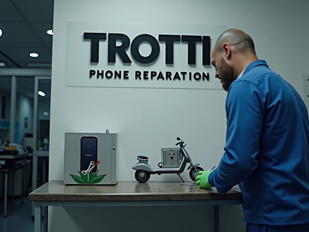 Réparation Désoxydation (eau) à Chaumontel - TROTTIPHONE