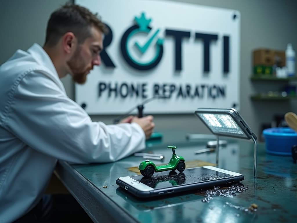 Réparation Désoxydation (eau) à Chérence - TROTTIPHONE