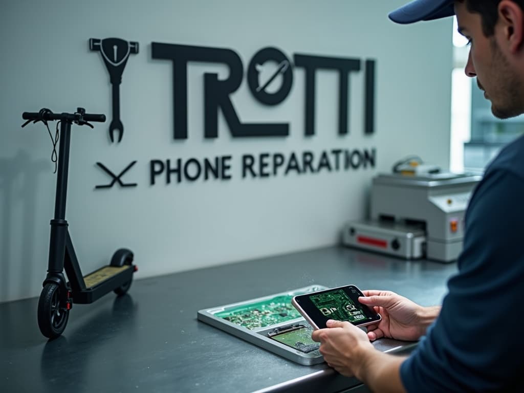 Réparation Désoxydation (eau) à Commeny - TROTTIPHONE