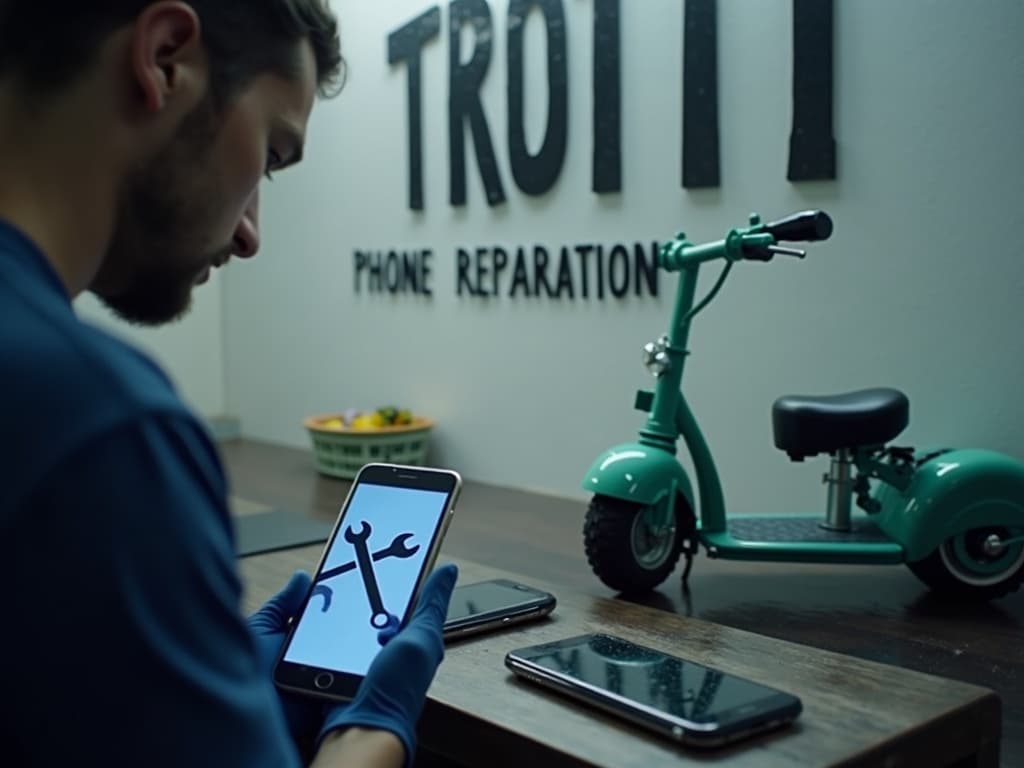 Réparation Désoxydation (eau) à Courcelles-sur-Viosne - TROTTIPHONE