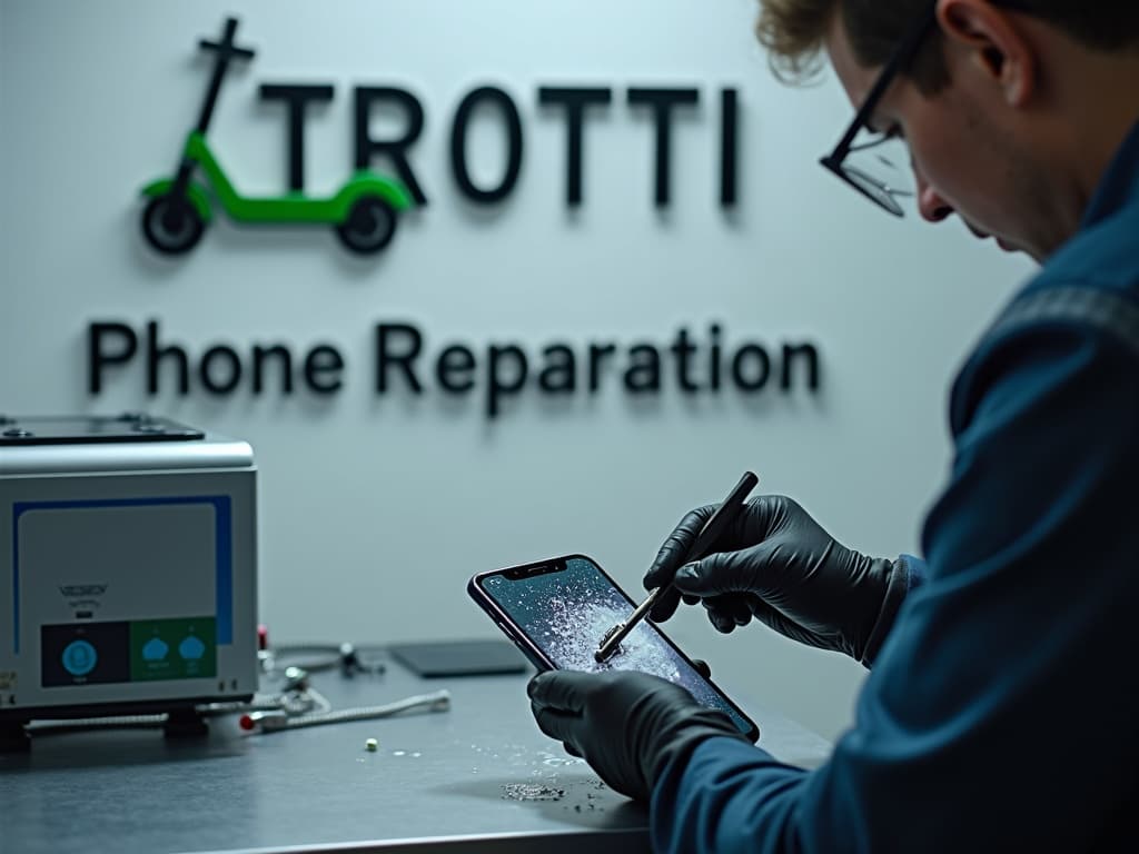 Réparation Désoxydation (eau) à Domont - TROTTIPHONE