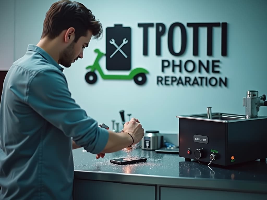 Réparation Désoxydation (eau) à Écouen - TROTTIPHONE