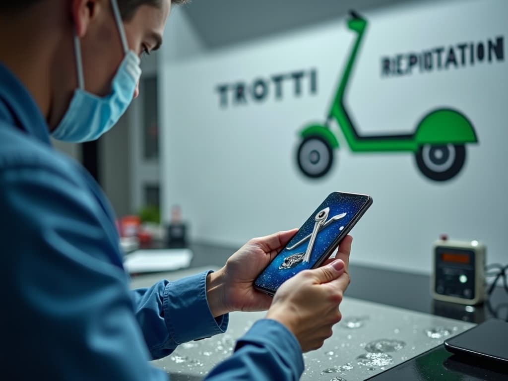 Réparation Désoxydation (eau) à Énerville - TROTTIPHONE