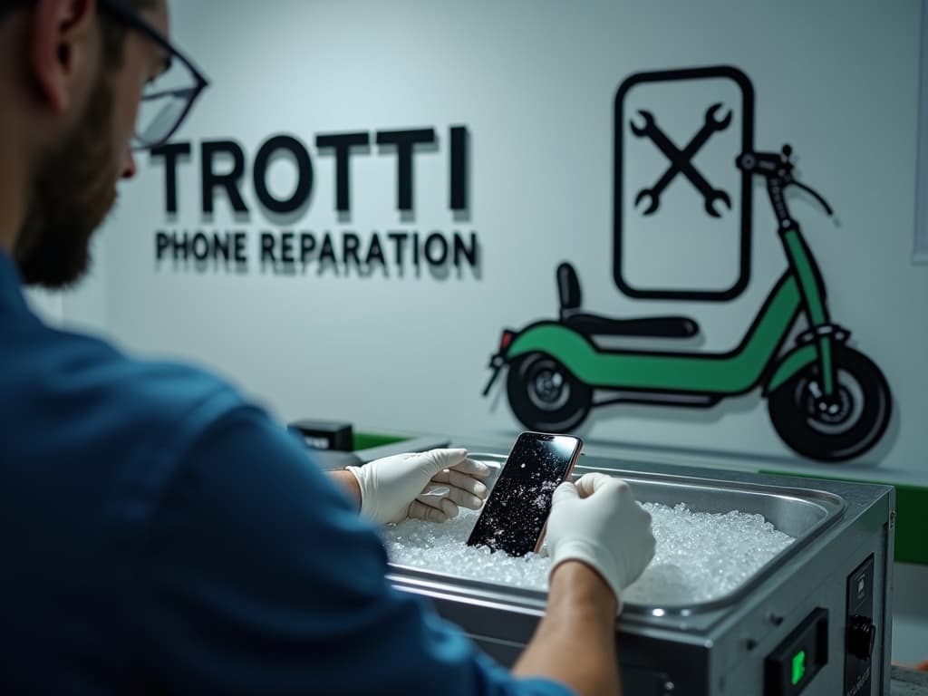 Réparation Désoxydation (eau) à Frémainville - TROTTIPHONE