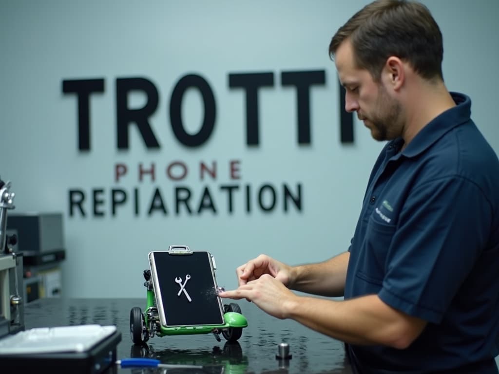 Réparation Désoxydation (eau) à Genainville - TROTTIPHONE