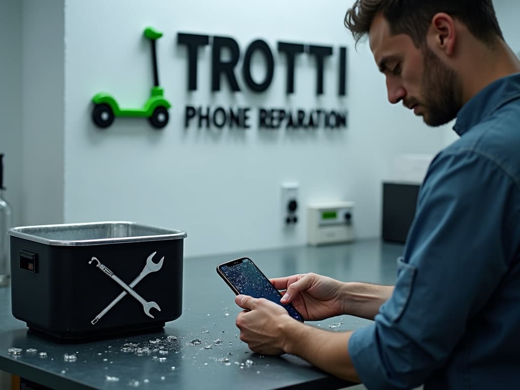 Réparation Désoxydation (eau) à Gonesse - TROTTIPHONE