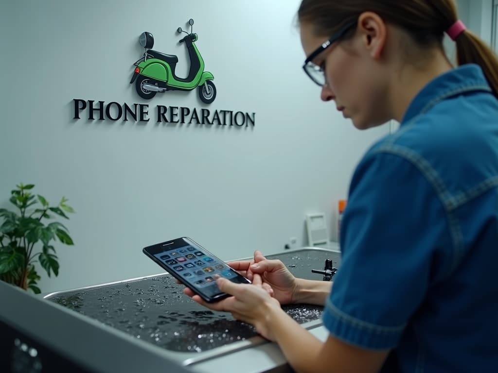 Réparation Désoxydation (eau) à Hédouville - TROTTIPHONE