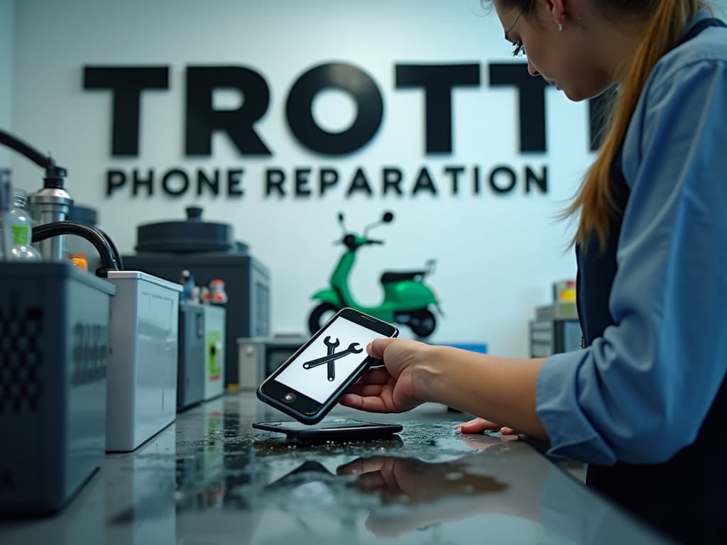 Réparation Désoxydation (eau) à Hodent - TROTTIPHONE