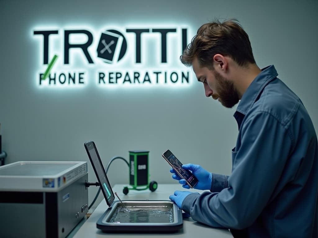 Réparation Désoxydation (eau) à La Chapelle-en-Vexin - TROTTIPHONE