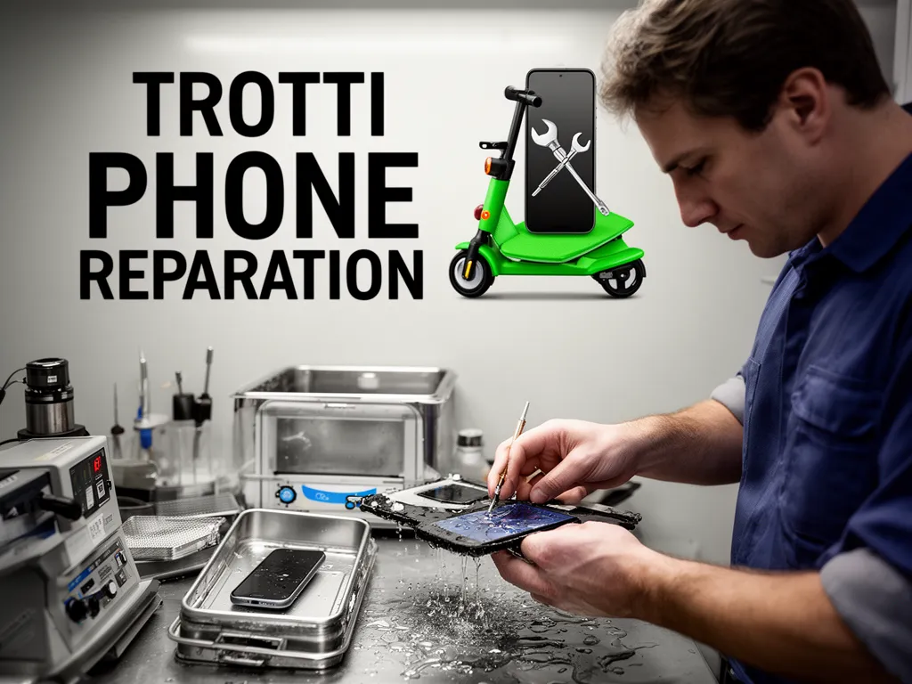 Réparation Désoxydation (eau) à Labbeville - TROTTIPHONE