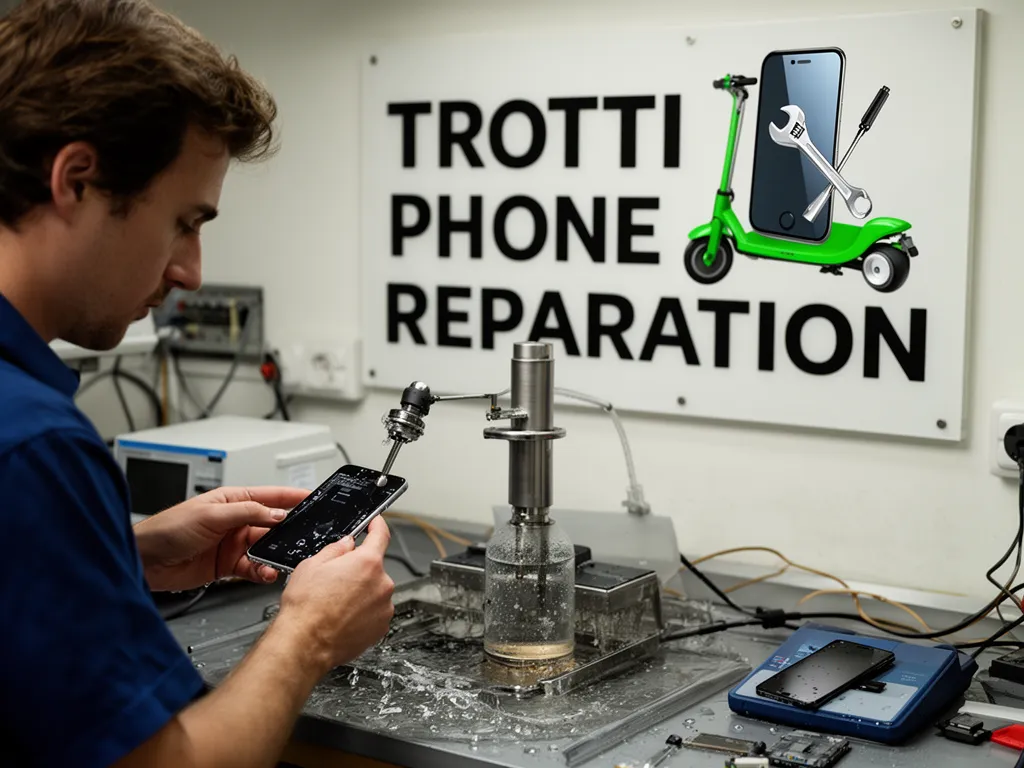 Réparation Désoxydation (eau) à Lassy - TROTTIPHONE