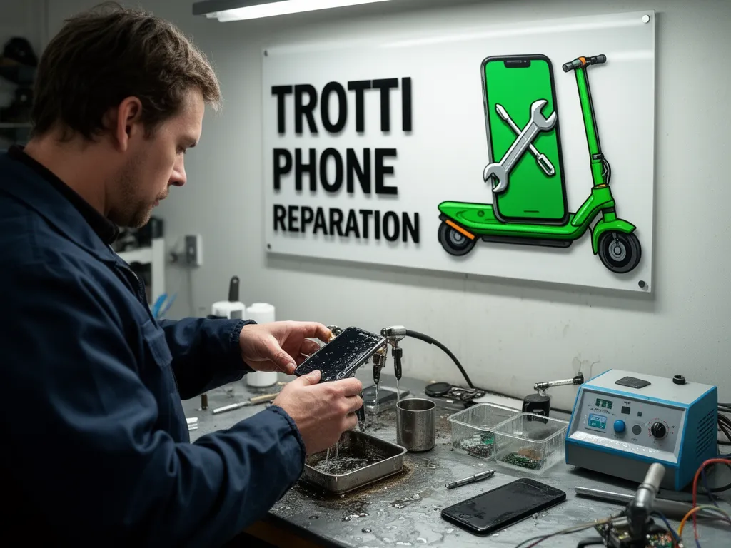 Réparation Désoxydation (eau) à Le Heaulme - TROTTIPHONE