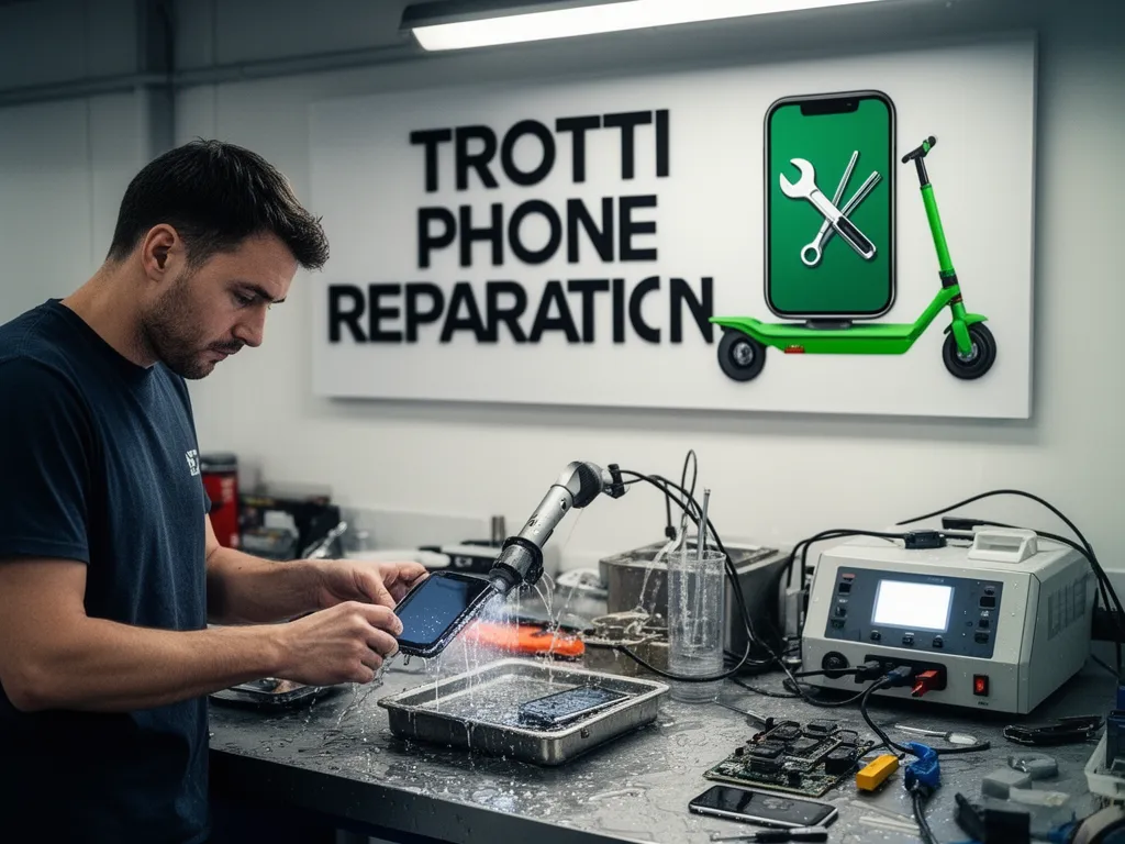 Réparation Désoxydation (eau) à Le Plessis-Gassot - TROTTIPHONE