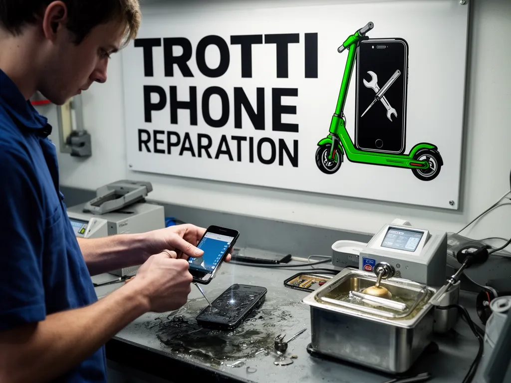 Réparation Désoxydation (eau) à Le Plessis-Luzarches - TROTTIPHONE