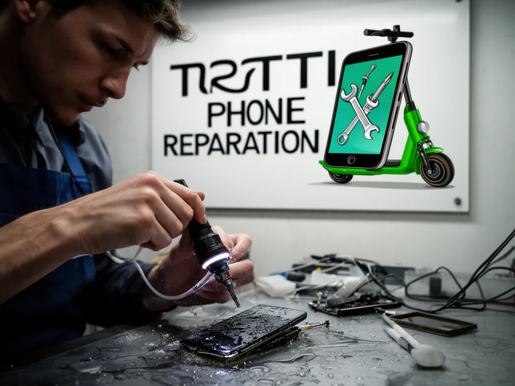 Réparation Désoxydation (eau) à Le Thillay - TROTTIPHONE