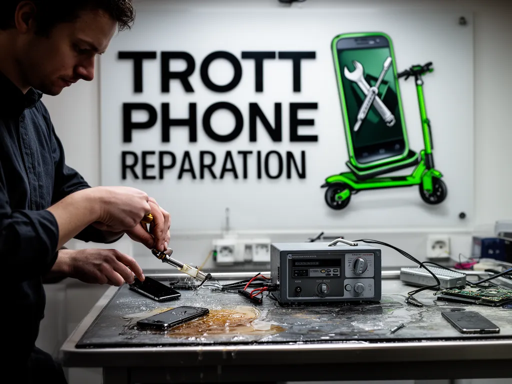 Réparation Désoxydation (eau) à Longuesse - TROTTIPHONE