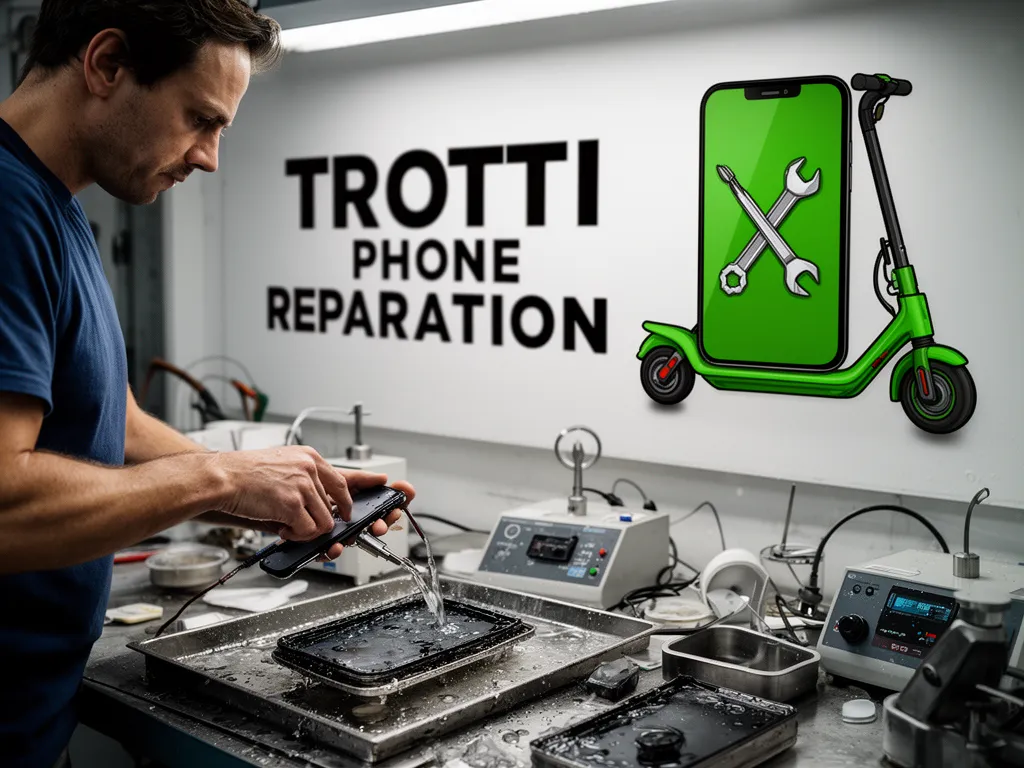 Réparation Désoxydation (eau) à Maffliers - TROTTIPHONE