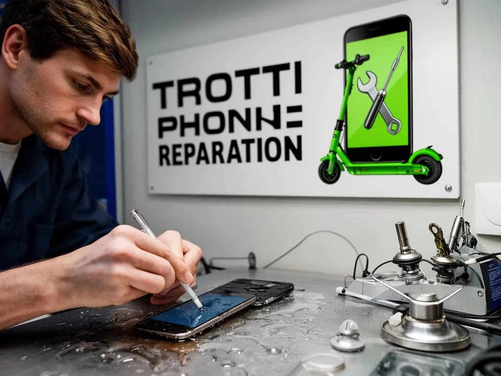 Réparation Désoxydation (eau) à Marines - TROTTIPHONE