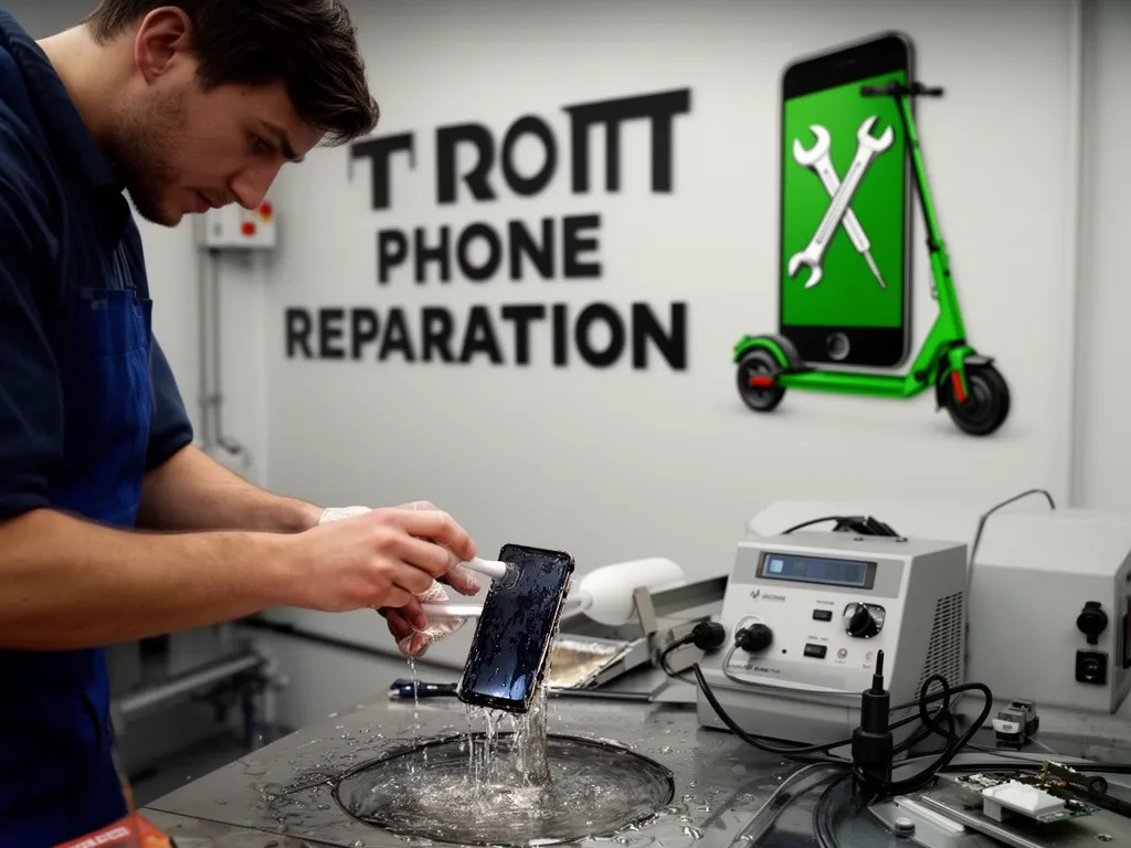 Réparation Désoxydation (eau) à Menouville - TROTTIPHONE