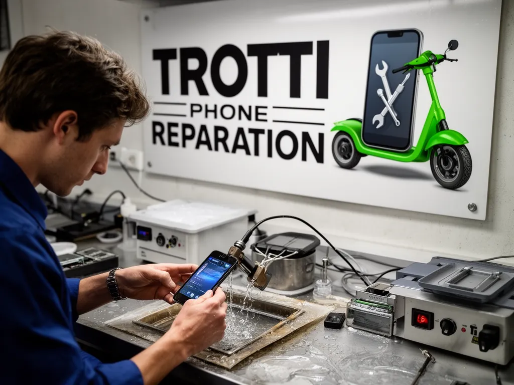 Réparation Désoxydation (eau) à Montgeroult - TROTTIPHONE