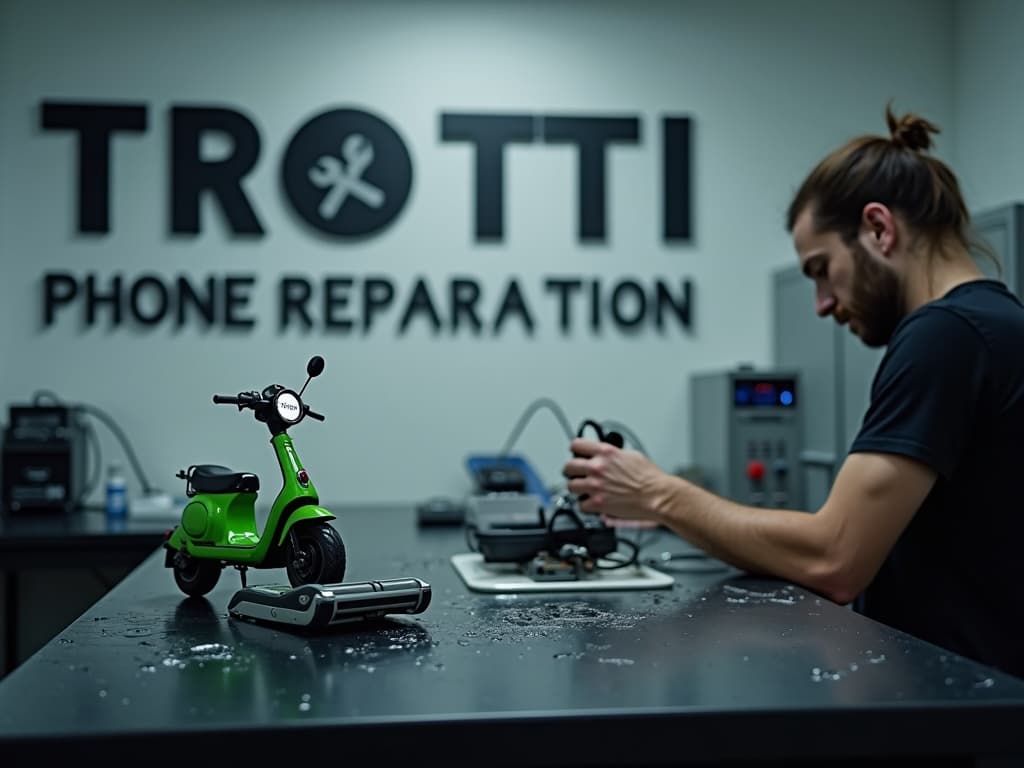 Réparation Désoxydation (eau) à Montmorency - TROTTIPHONE