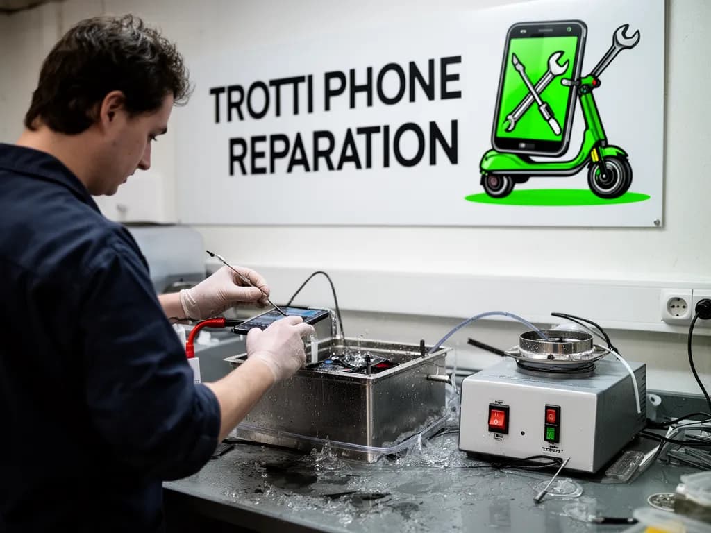 Réparation Désoxydation (eau) à Montreuil-sur-Epte - TROTTIPHONE