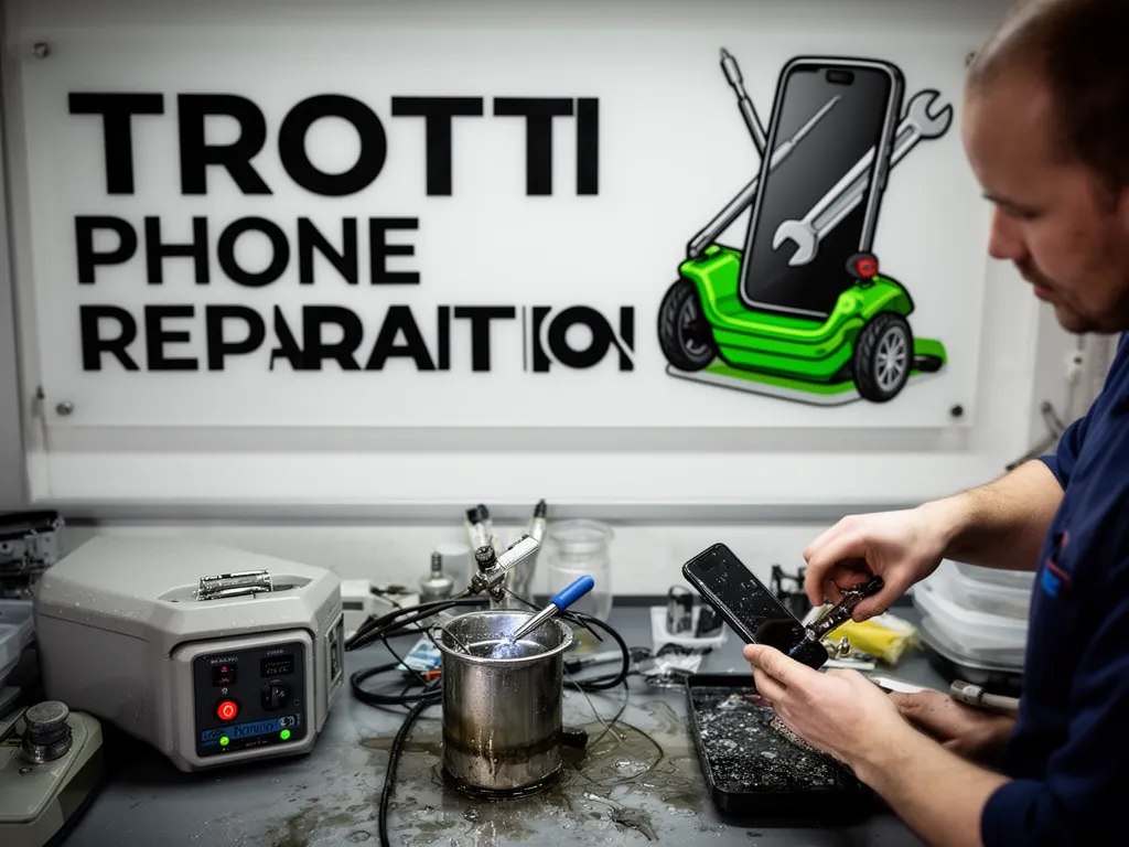 Réparation Désoxydation (eau) à Montsoult - TROTTIPHONE