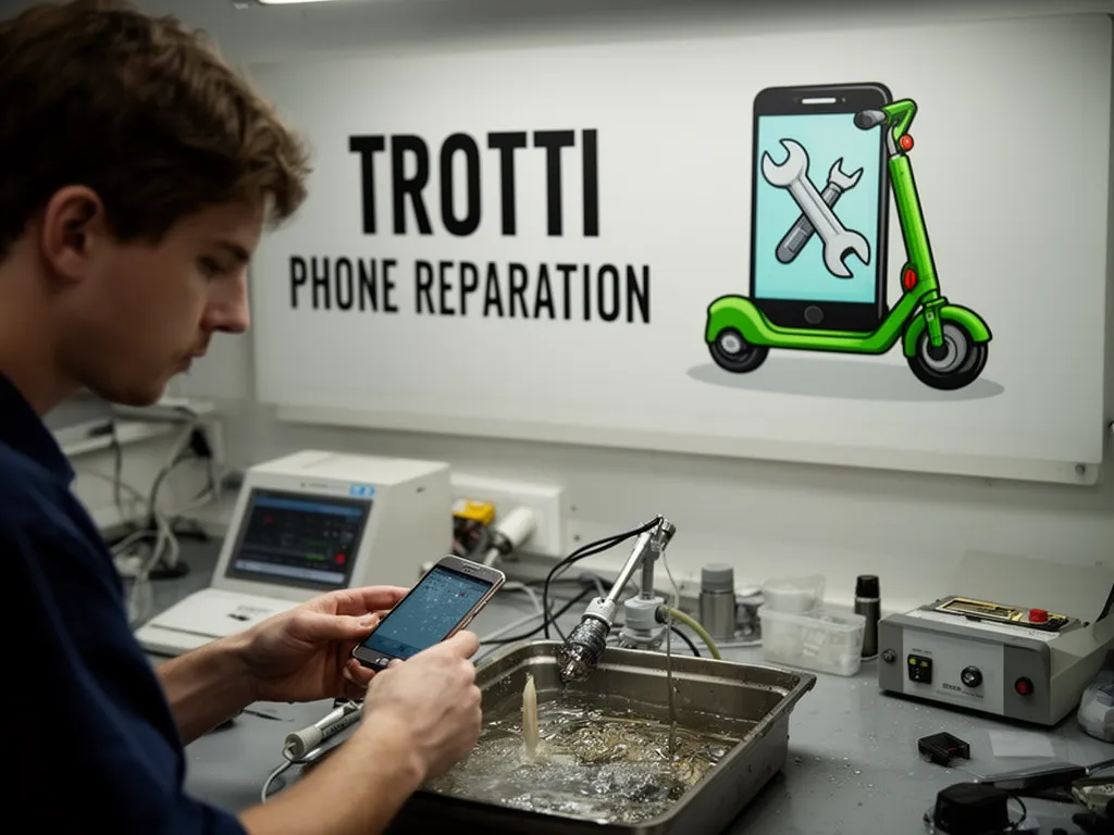 Réparation Désoxydation (eau) à Neuville-sur-Oise - TROTTIPHONE