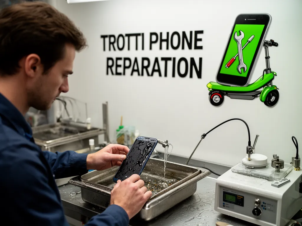 Réparation Désoxydation (eau) à Nointel - TROTTIPHONE