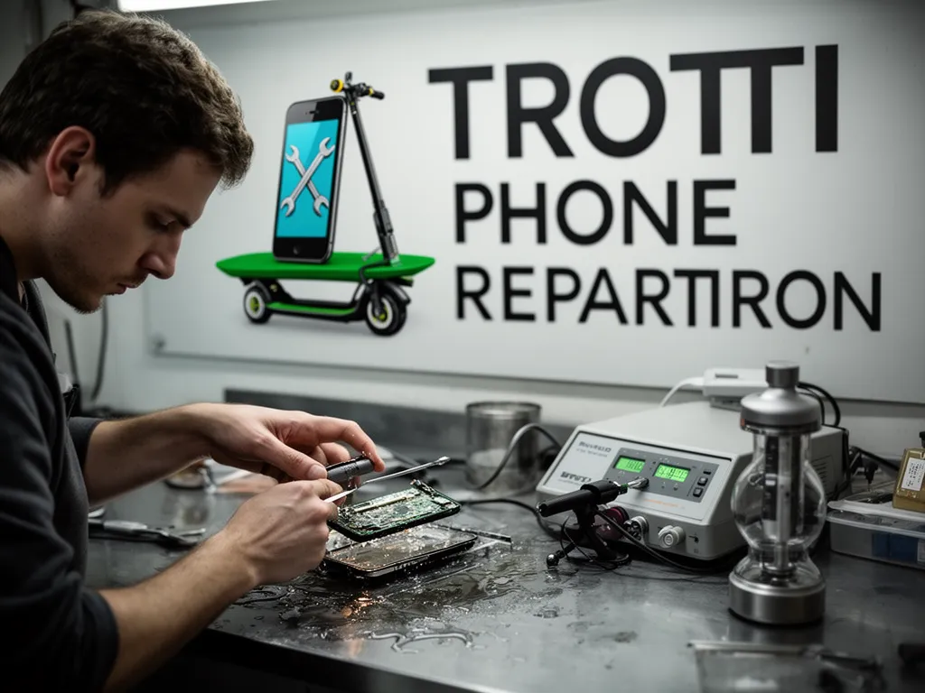 Réparation Désoxydation (eau) à Nucourt - TROTTIPHONE