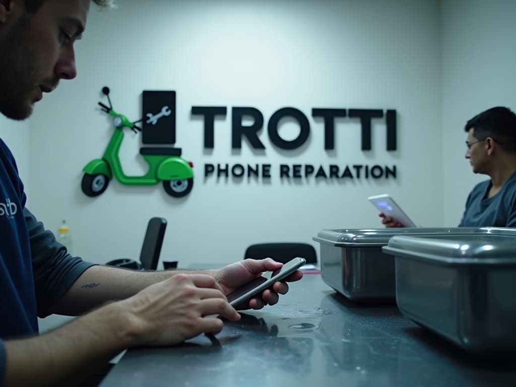 Réparation Désoxydation (eau) à Osny - TROTTIPHONE