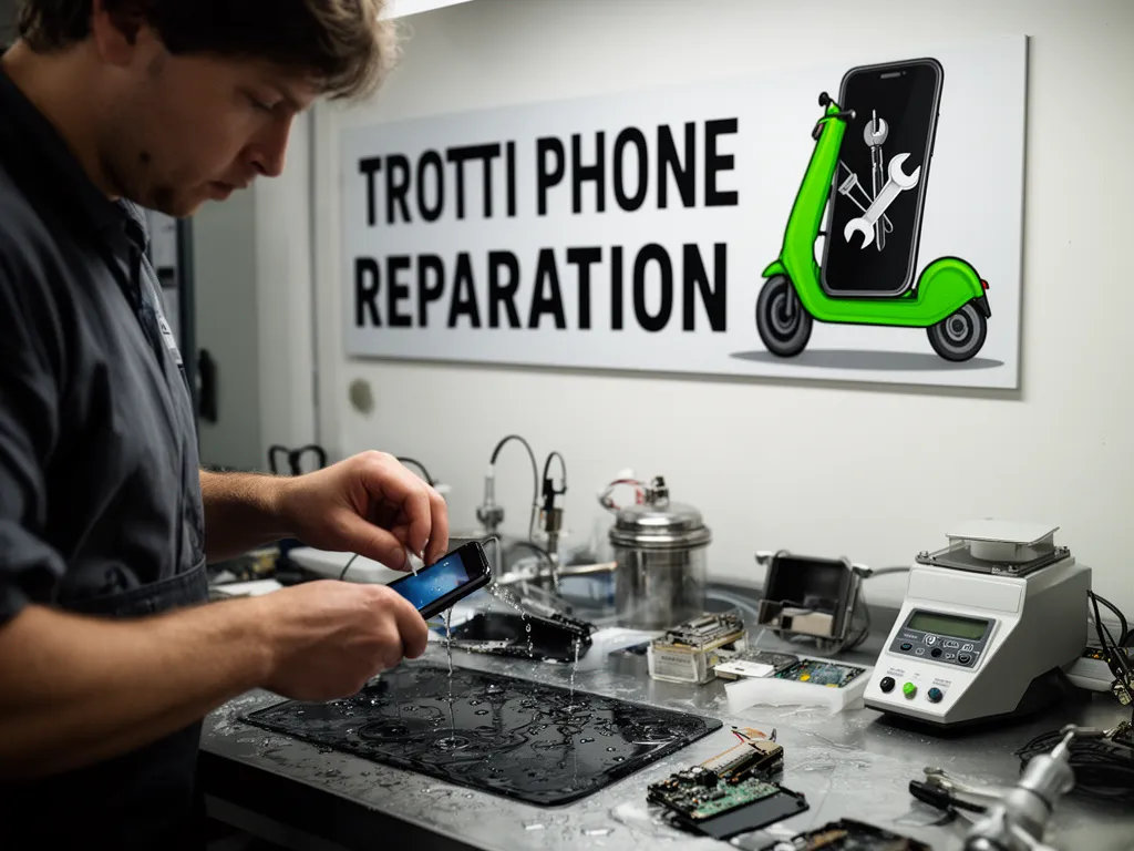 Réparation Désoxydation (eau) à Parmain - TROTTIPHONE