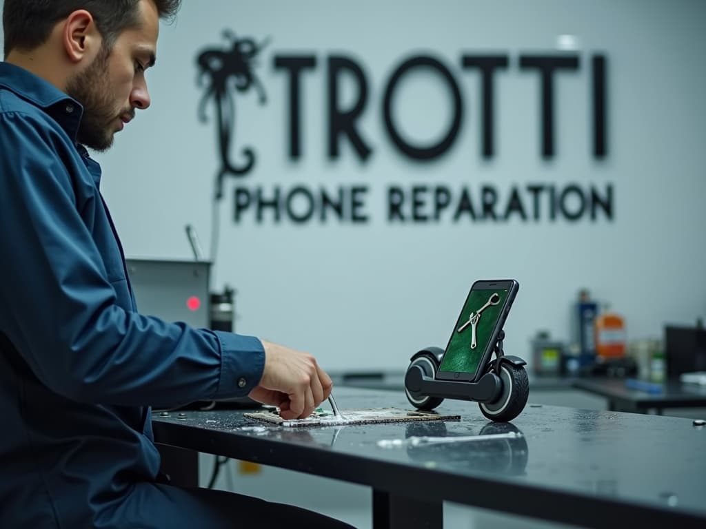 Réparation Désoxydation (eau) à Persan - TROTTIPHONE