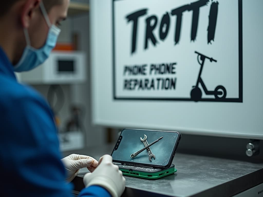 Réparation Désoxydation (eau) à Pontoise - TROTTIPHONE