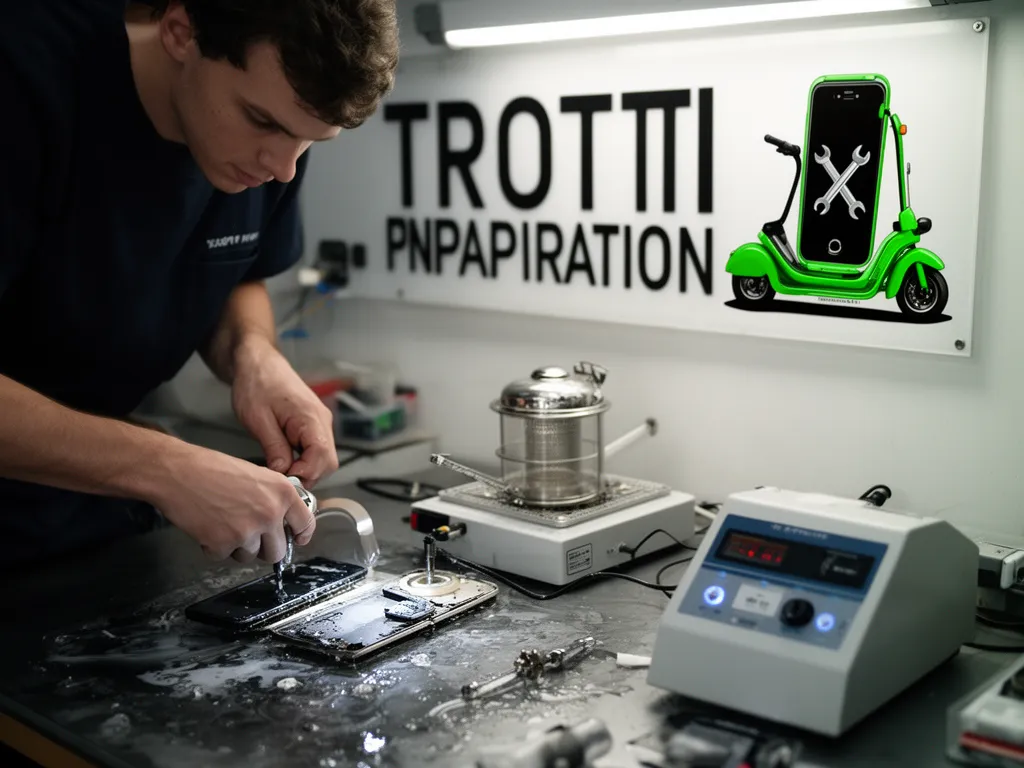 Réparation Désoxydation (eau) à Roissy-en-France - TROTTIPHONE