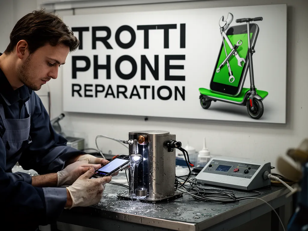 Réparation Désoxydation (eau) à Ronquerolles - TROTTIPHONE