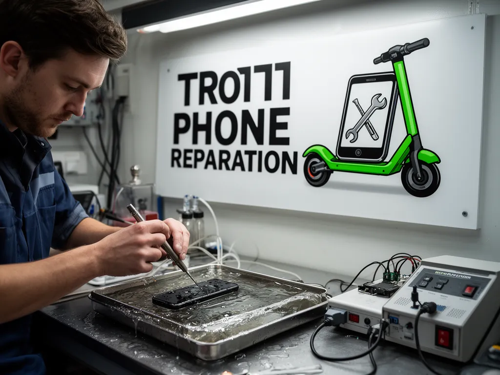 Réparation Désoxydation (eau) à Sagy - TROTTIPHONE