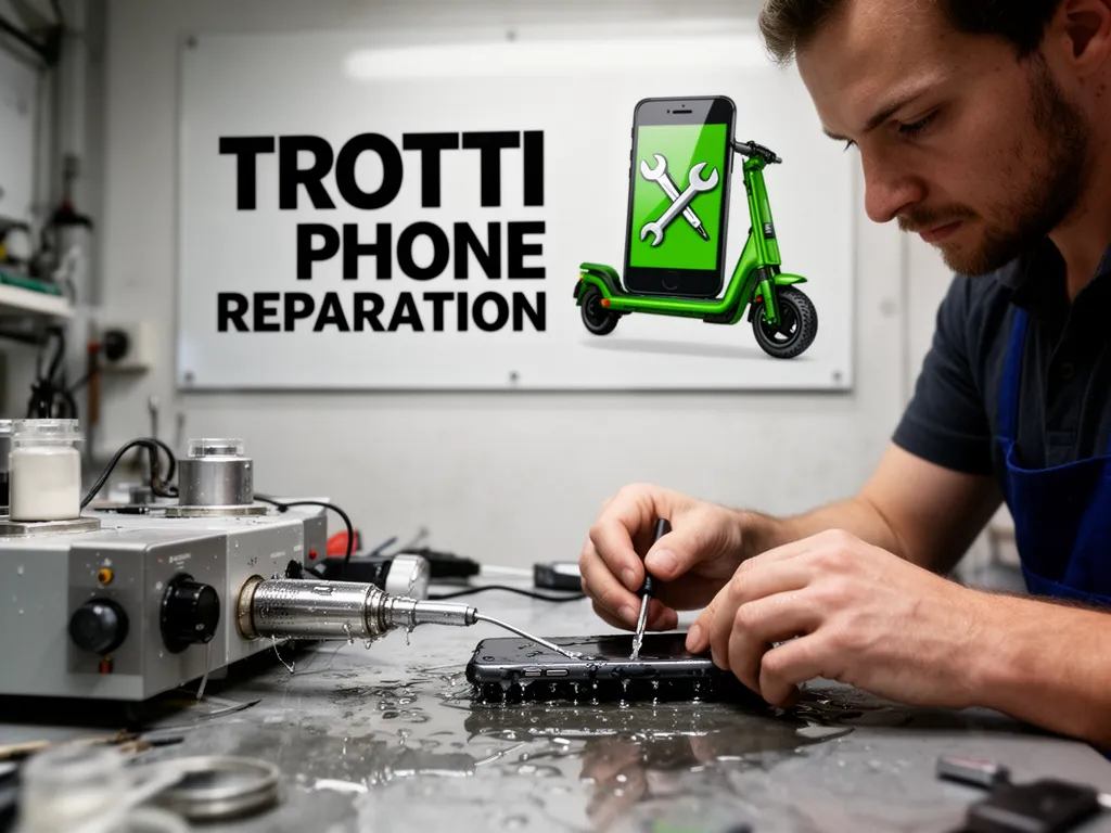 Réparation Désoxydation (eau) à Saint-Gervais - TROTTIPHONE