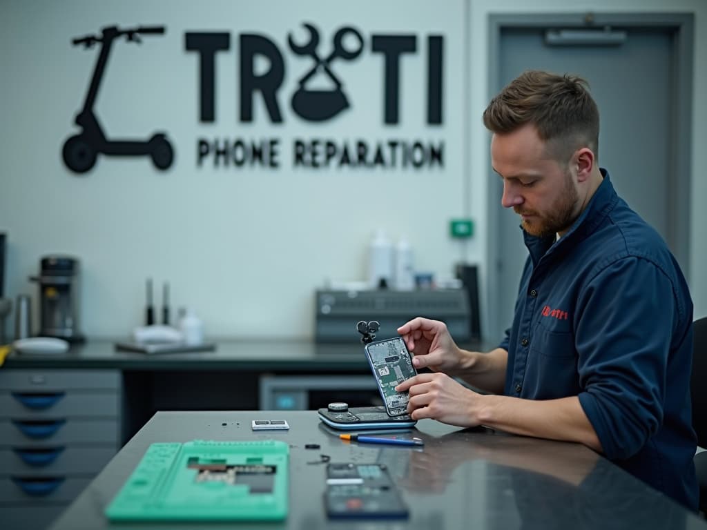 Réparation Désoxydation (eau) à Saint-Ouen-l'Aumône - TROTTIPHONE