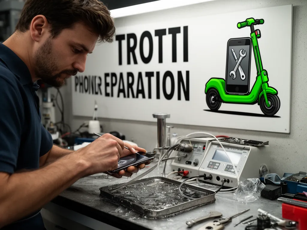 Réparation Désoxydation (eau) à Saint-Prix - TROTTIPHONE